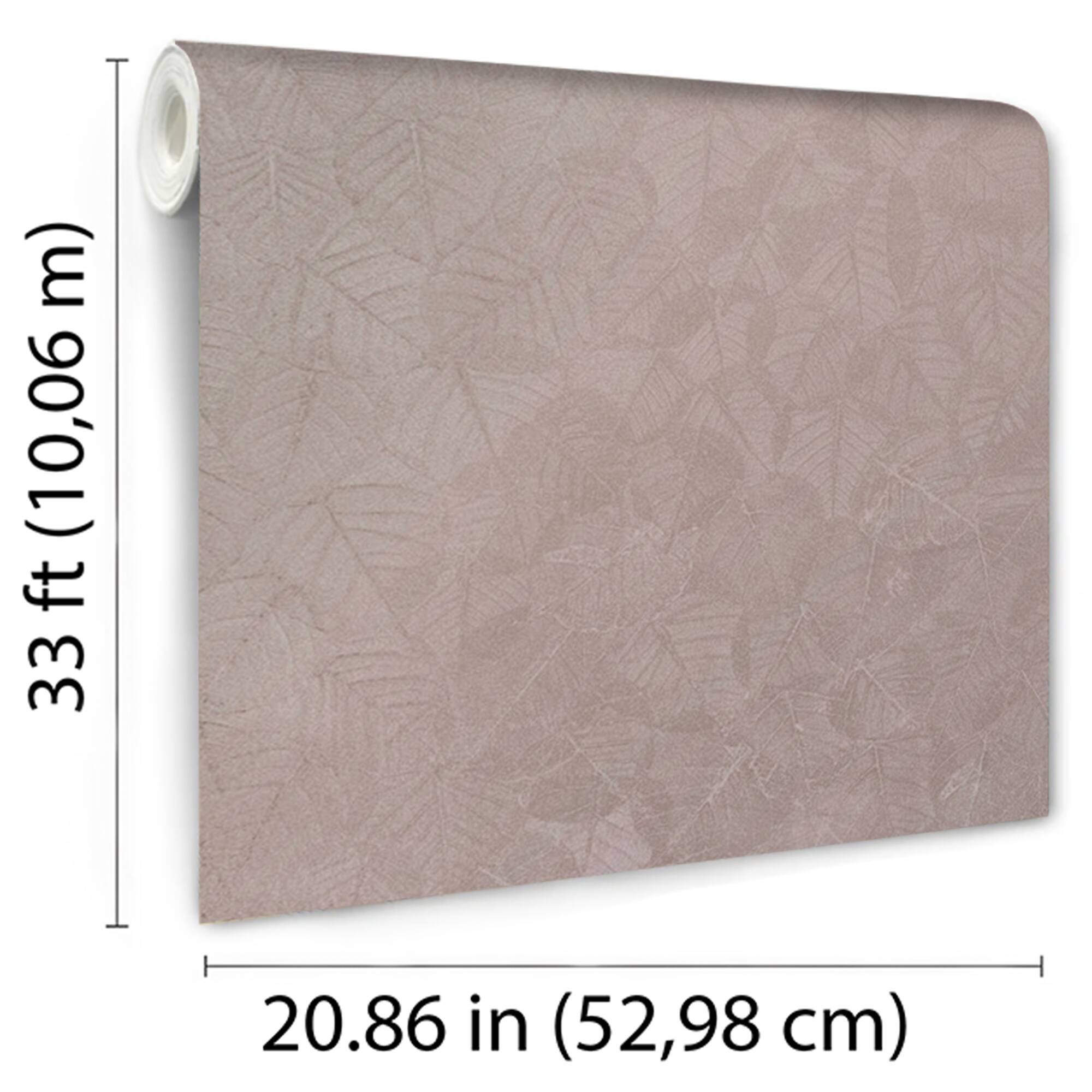 Designs Direct Luminous Leaf Collage on Foil with Ultra Fine Emboss Wallpaper